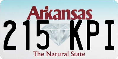 AR license plate 215KPI