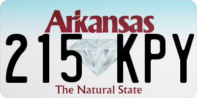 AR license plate 215KPY