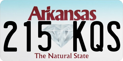 AR license plate 215KQS