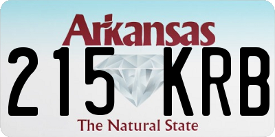AR license plate 215KRB