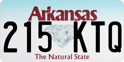 AR license plate 215KTQ