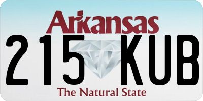 AR license plate 215KUB