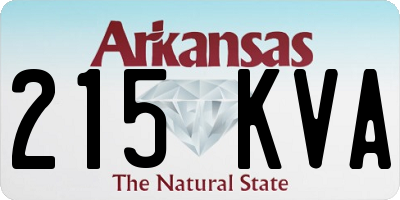 AR license plate 215KVA