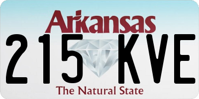 AR license plate 215KVE