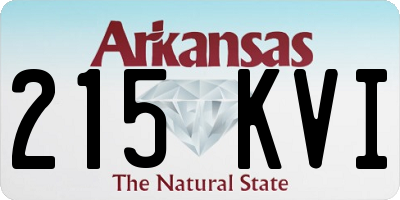 AR license plate 215KVI