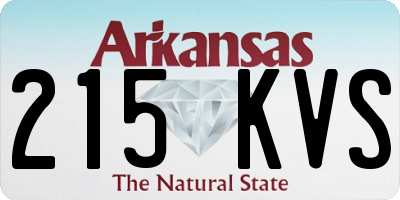 AR license plate 215KVS