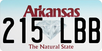 AR license plate 215LBB