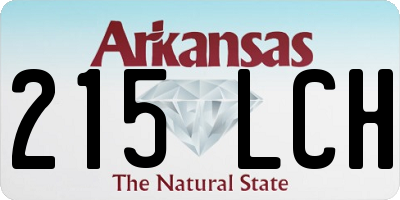 AR license plate 215LCH