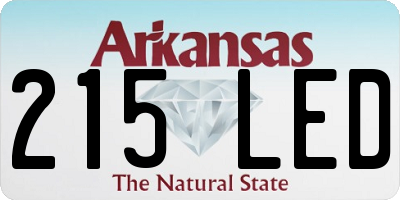 AR license plate 215LED
