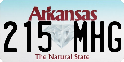 AR license plate 215MHG