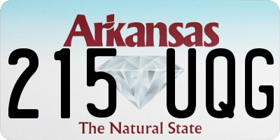 AR license plate 215UQG