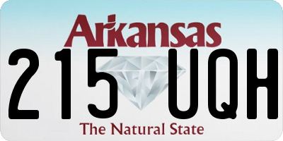 AR license plate 215UQH