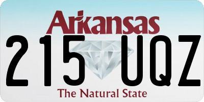 AR license plate 215UQZ