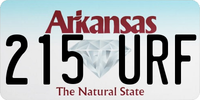 AR license plate 215URF