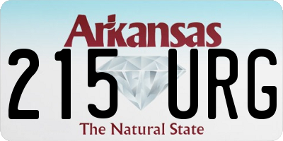 AR license plate 215URG