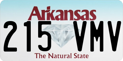 AR license plate 215VMV