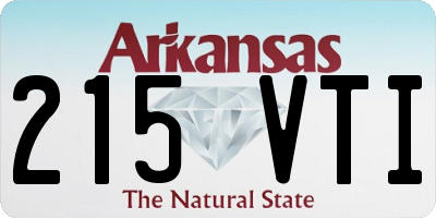 AR license plate 215VTI