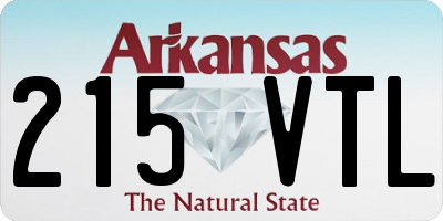 AR license plate 215VTL