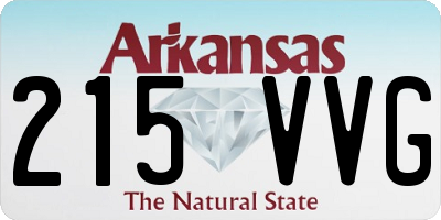 AR license plate 215VVG