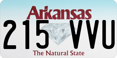 AR license plate 215VVU