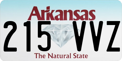 AR license plate 215VVZ