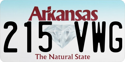 AR license plate 215VWG