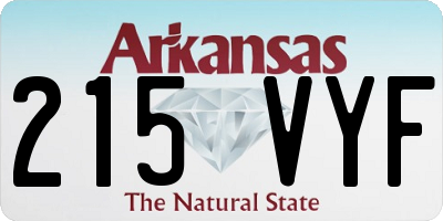 AR license plate 215VYF