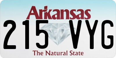 AR license plate 215VYG