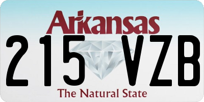 AR license plate 215VZB