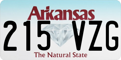 AR license plate 215VZG