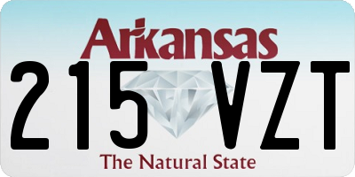 AR license plate 215VZT