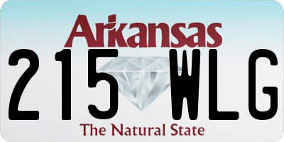 AR license plate 215WLG
