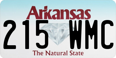 AR license plate 215WMC