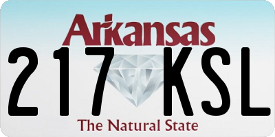 AR license plate 217KSL