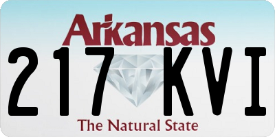 AR license plate 217KVI