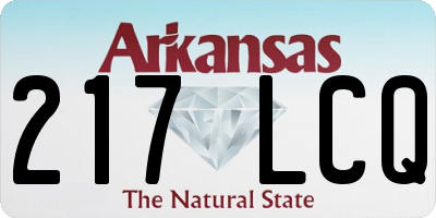 AR license plate 217LCQ