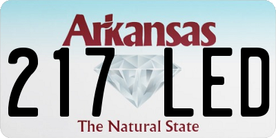 AR license plate 217LED