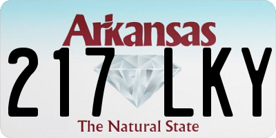 AR license plate 217LKY