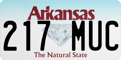 AR license plate 217MUC