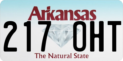AR license plate 217OHT