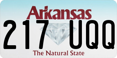 AR license plate 217UQQ