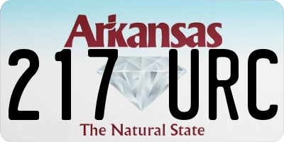 AR license plate 217URC