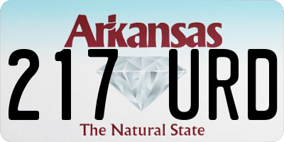 AR license plate 217URD