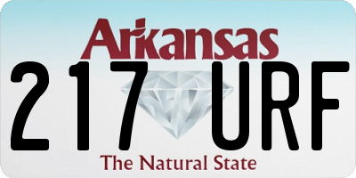 AR license plate 217URF