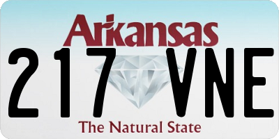 AR license plate 217VNE
