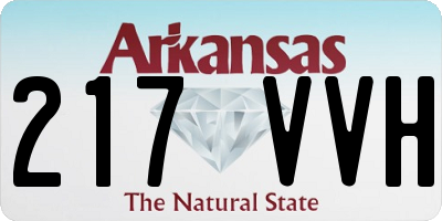 AR license plate 217VVH