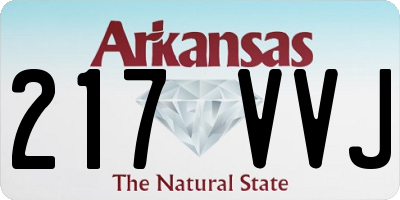 AR license plate 217VVJ