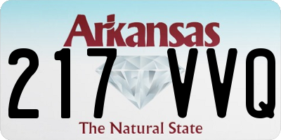 AR license plate 217VVQ