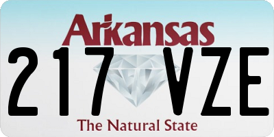 AR license plate 217VZE