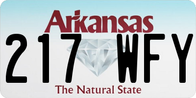 AR license plate 217WFY